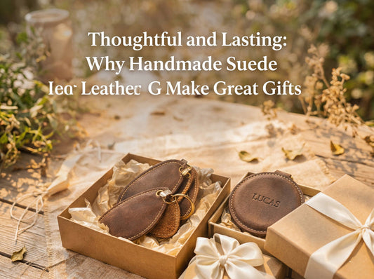 Thoughtful and Lasting: Why Handmade Suede Leather Goods Make Great Gifts