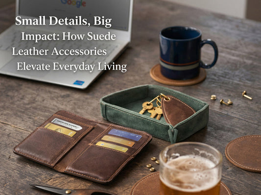Small Details, Big Impact: How Suede Leather Accessories Elevate Everyday Living